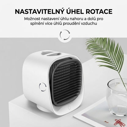 Mini přenosná klimatizace | Bez vrtání | Nízká spotřeba | Tichý provoz