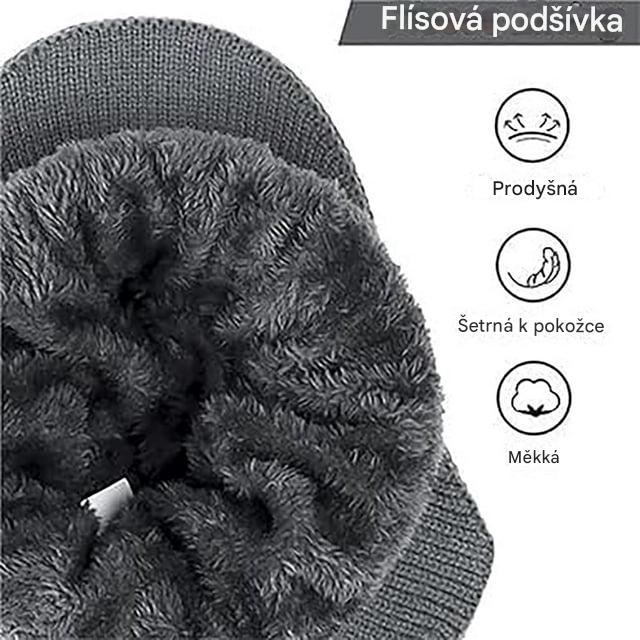 Jediná zimní čepice, kterou v zimě potřebujete k udržení tepla.