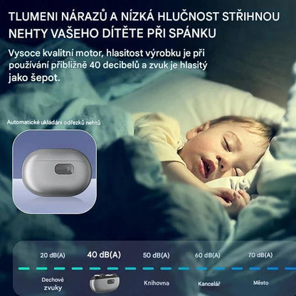 Doporučeno podiatry | ELTHIVO inteligentní elektrický zastřihovač nehtů — pro seniory s tlustými a tvrdými nehty na nohou