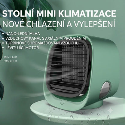 Mini přenosná klimatizace | Bez vrtání | Nízká spotřeba | Tichý provoz