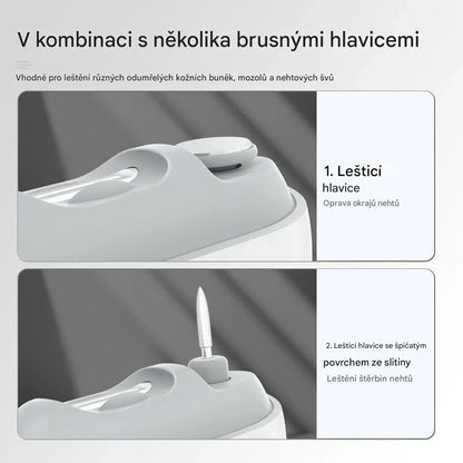Doporučeno podiatry | ELTHIVO inteligentní elektrický zastřihovač nehtů — pro seniory s tlustými a tvrdými nehty na nohou